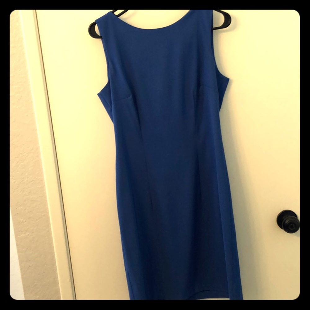Blue dress
